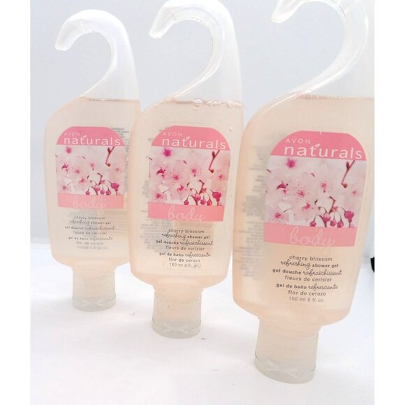 Avon Other - Avon Naturals Body Cherry Blossom Shower Gel Lot of 3
